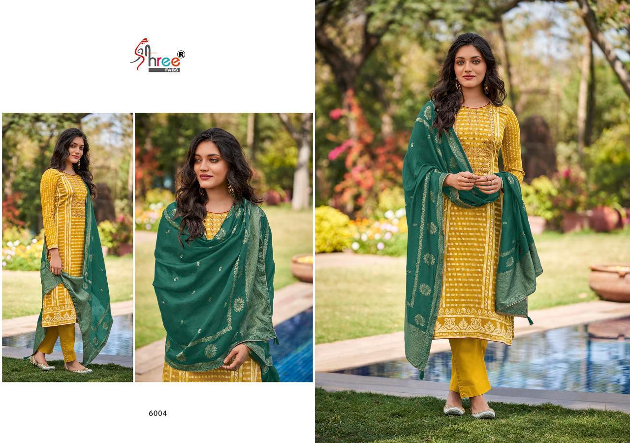 shree fab miraya cotton gorgeous look salwar suit catalog