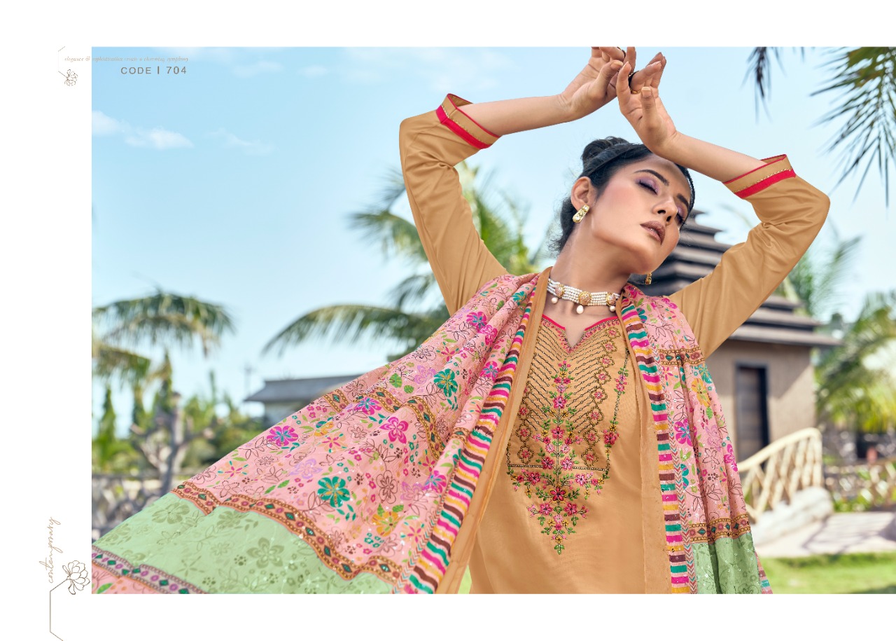 triple aaa kainath jam silk innovative style salwar suit catalog