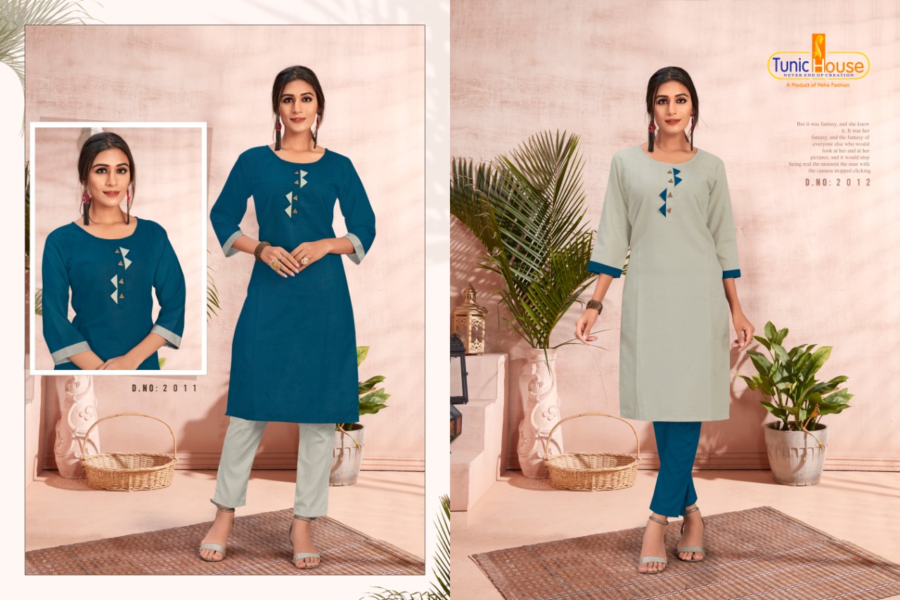 tunic house nandini cotton affordable price kurti catalog