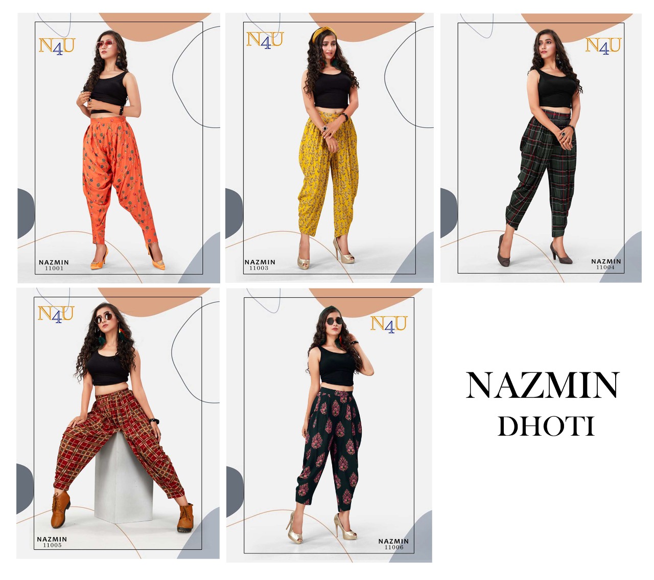 tunic house nazmin rayon classic trendy look pant catalog