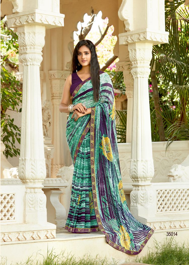 vallabhi prints  weightless regal print saree catalog