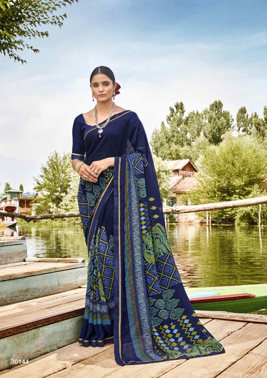 vallabhi prints toofan weightless graceful look saree catalog