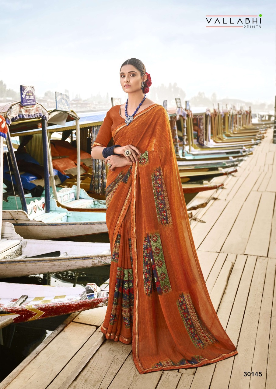 vallabhi prints toofan weightless graceful look saree catalog