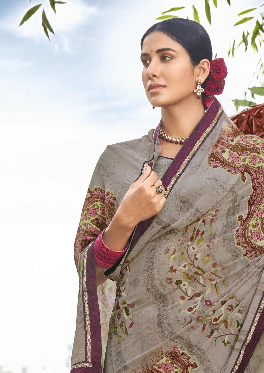 vallabhi prints toofan weightless graceful look saree catalog