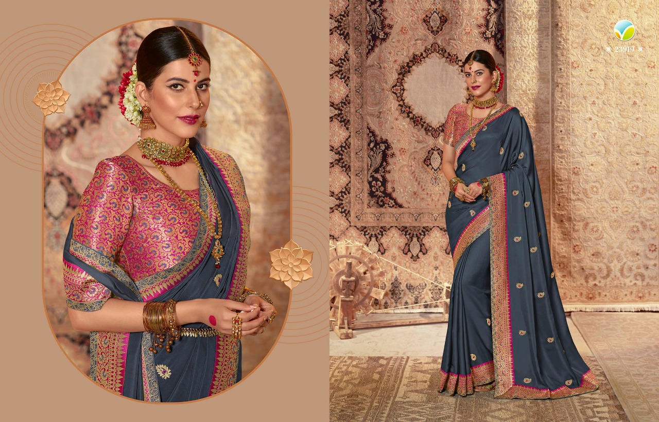 vinay fashion sheesha harmony 4 silk gorgeous look saree catalog