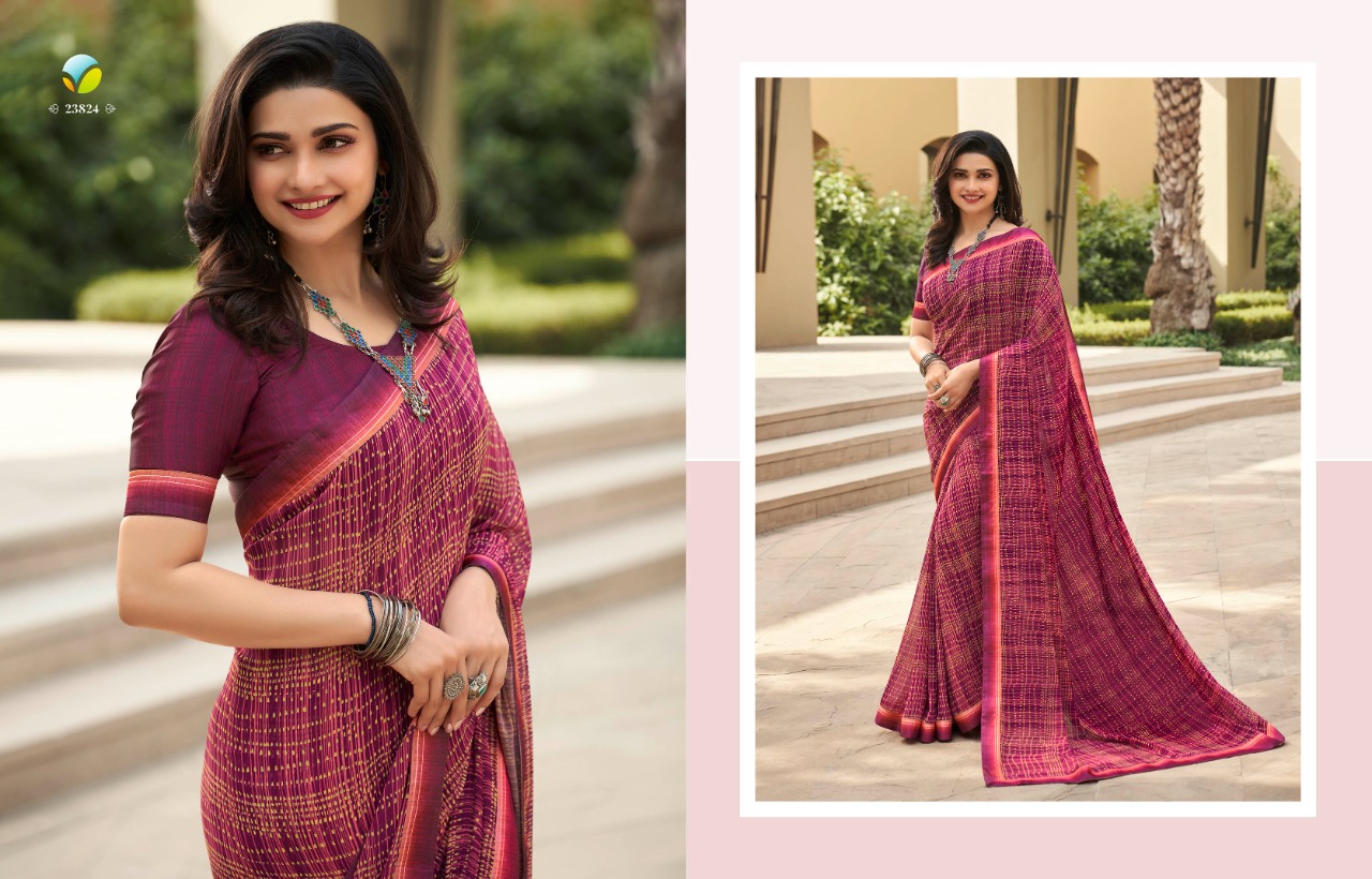 vinay fashion sheesha starwalk 65 georgget elegant look saree catalog