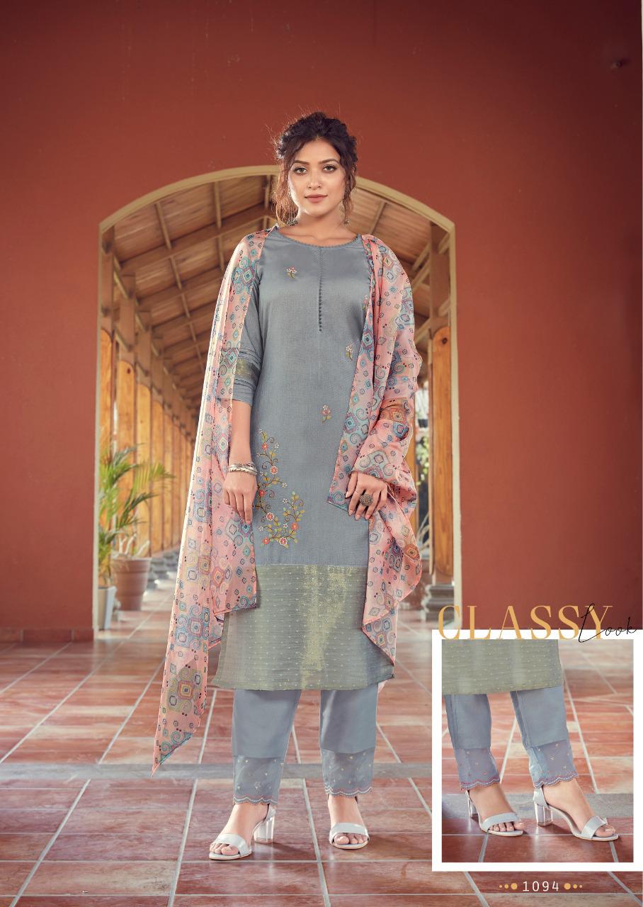 vink bloom vol 2 viscose astonishing look kurti pant with dupatta catalog