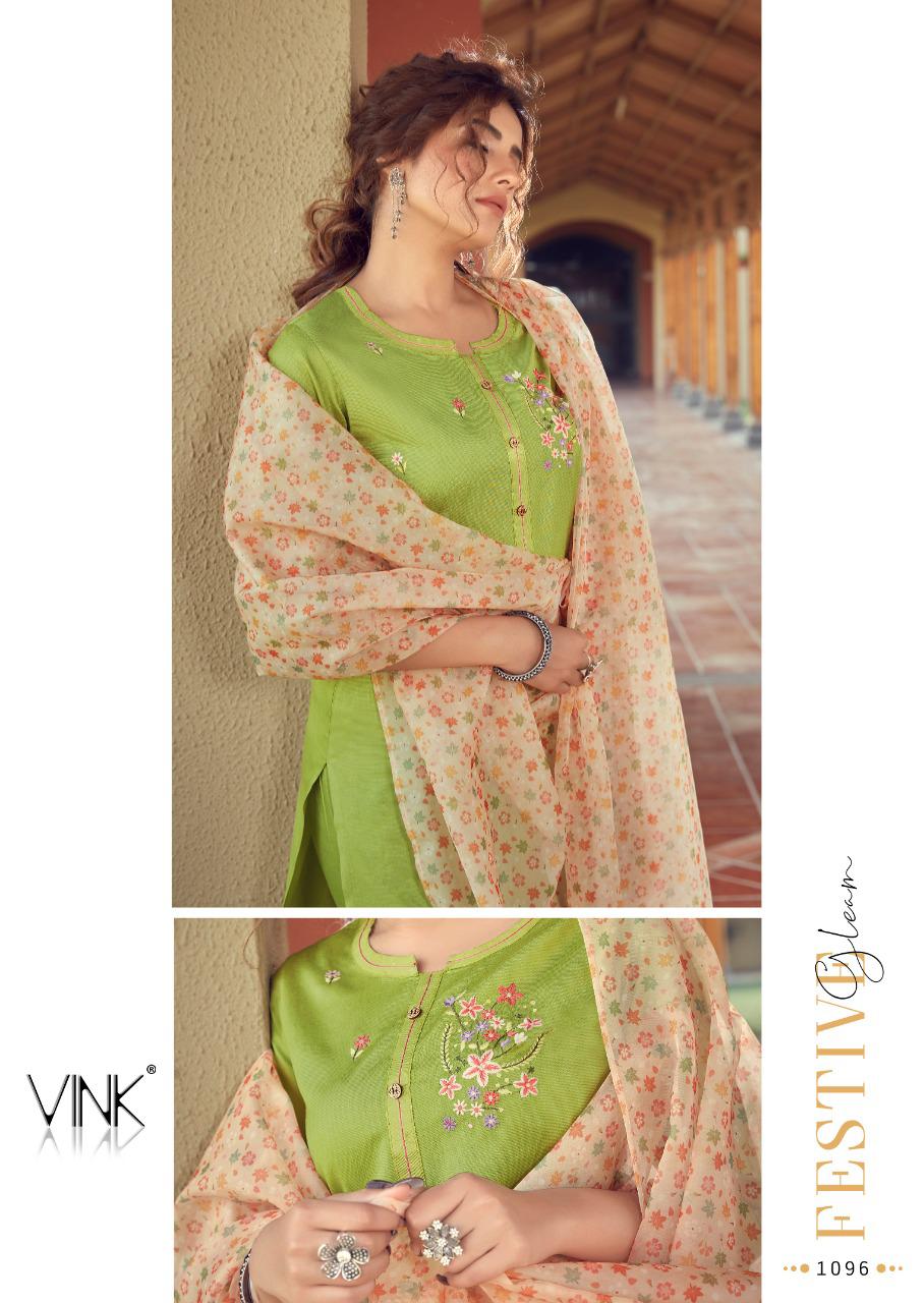 vink bloom vol 2 viscose astonishing look kurti pant with dupatta catalog