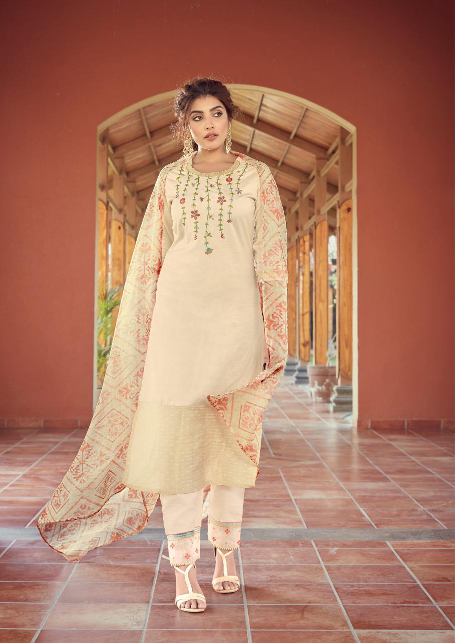 vink bloom vol 2 viscose astonishing look kurti pant with dupatta catalog