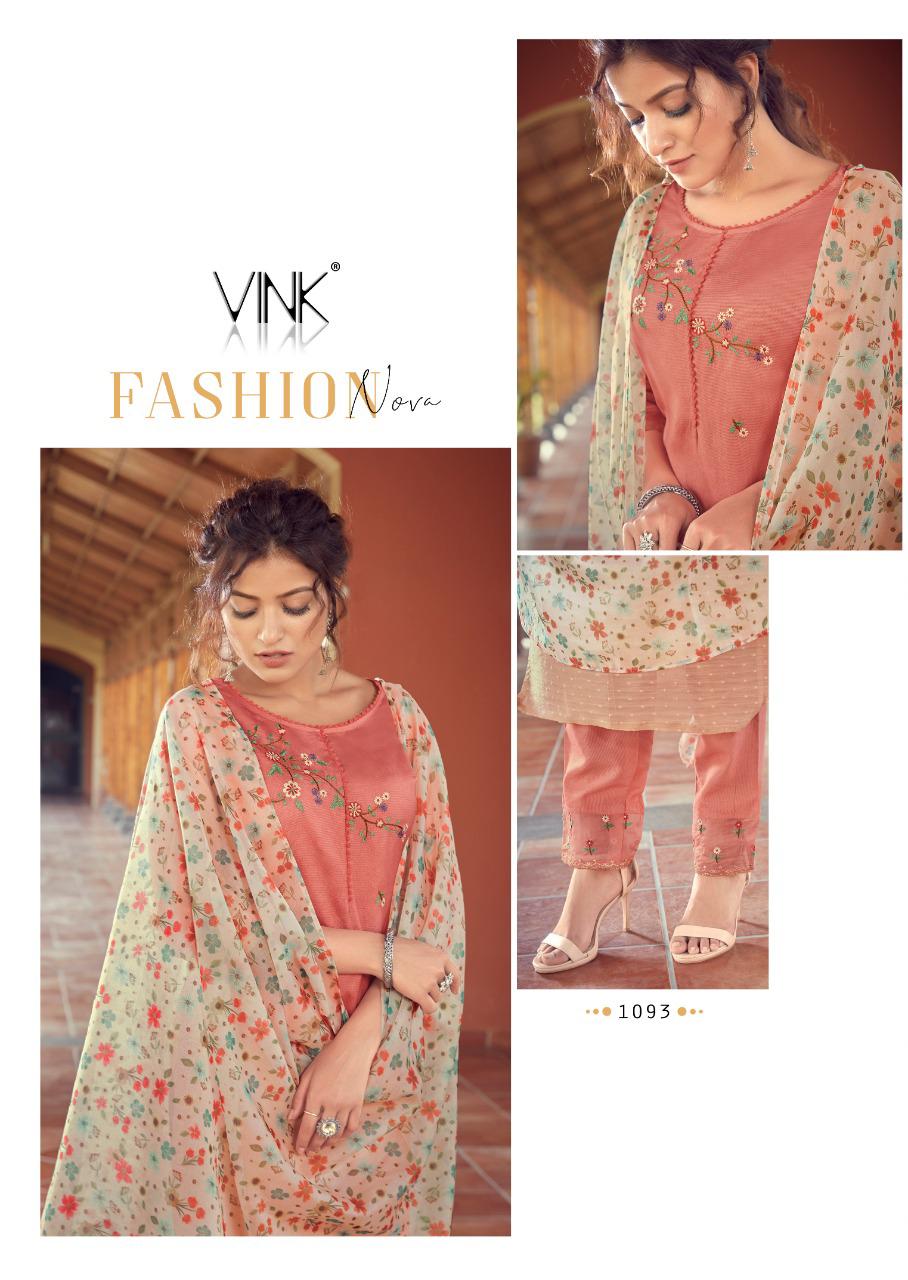 vink bloom vol 2 viscose astonishing look kurti pant with dupatta catalog