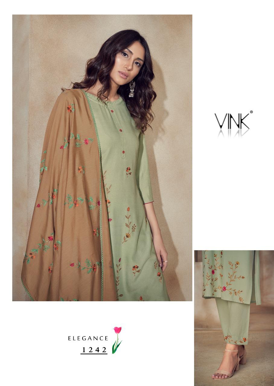 vink wonder rayon astonishing look kurti pant with dupatta catalog