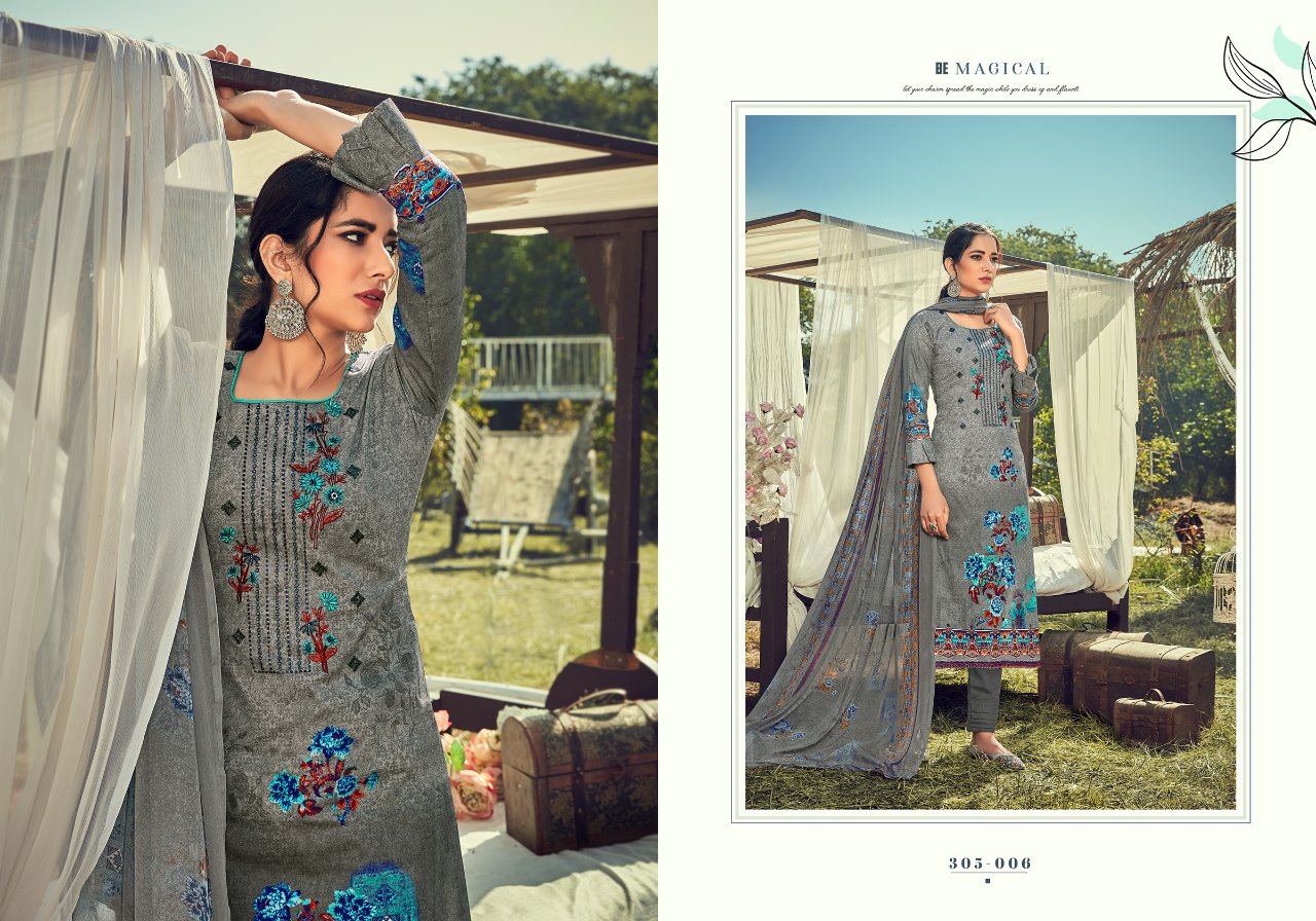 zulfat designer amelia cotton exclusive print salwar suit catalog