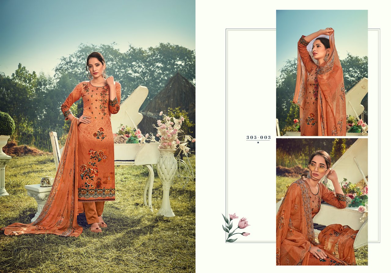 zulfat designer amelia cotton exclusive print salwar suit catalog