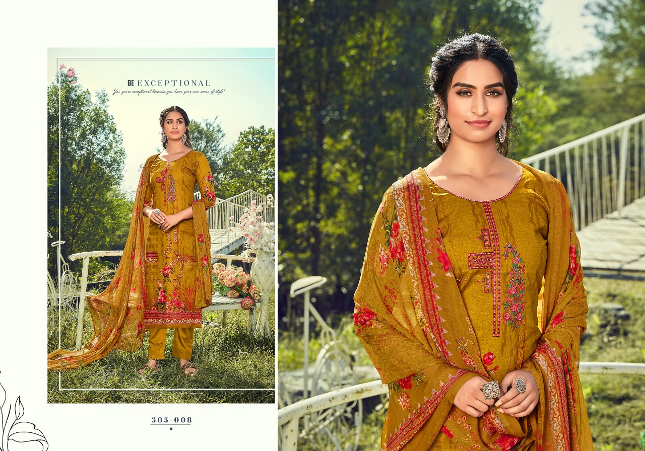 zulfat designer amelia cotton exclusive print salwar suit catalog