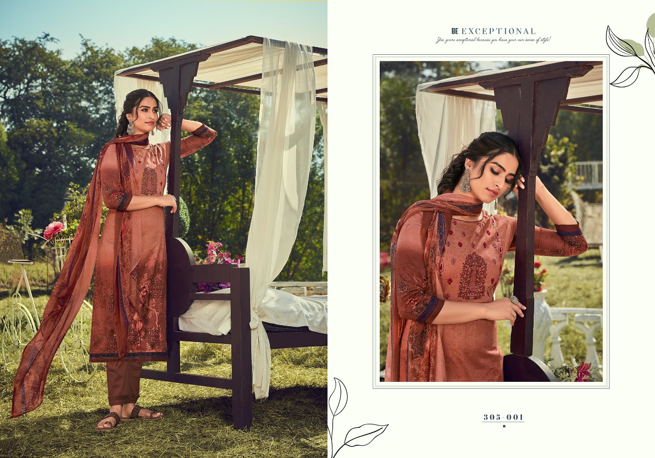 zulfat designer amelia cotton exclusive print salwar suit catalog