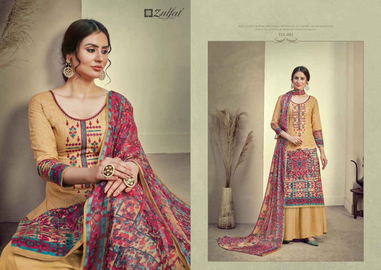 zulfat designer suit aakruti cotton elegant salwar suit catalog