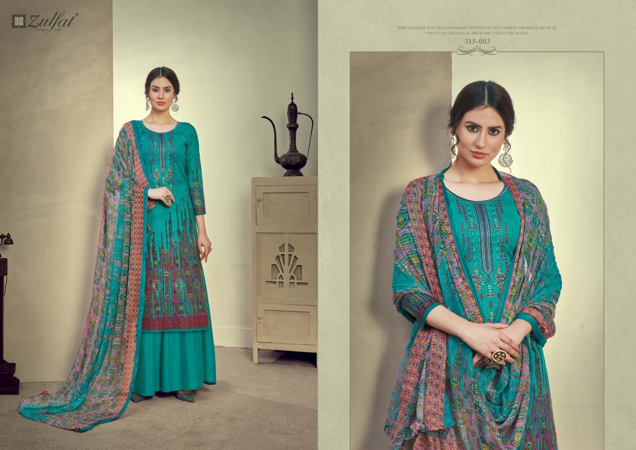 zulfat designer suit aakruti cotton elegant salwar suit catalog