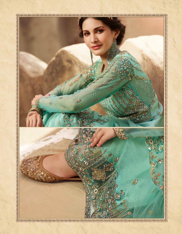 glossy shaivi Amayra net innovative look salwar suit catalog