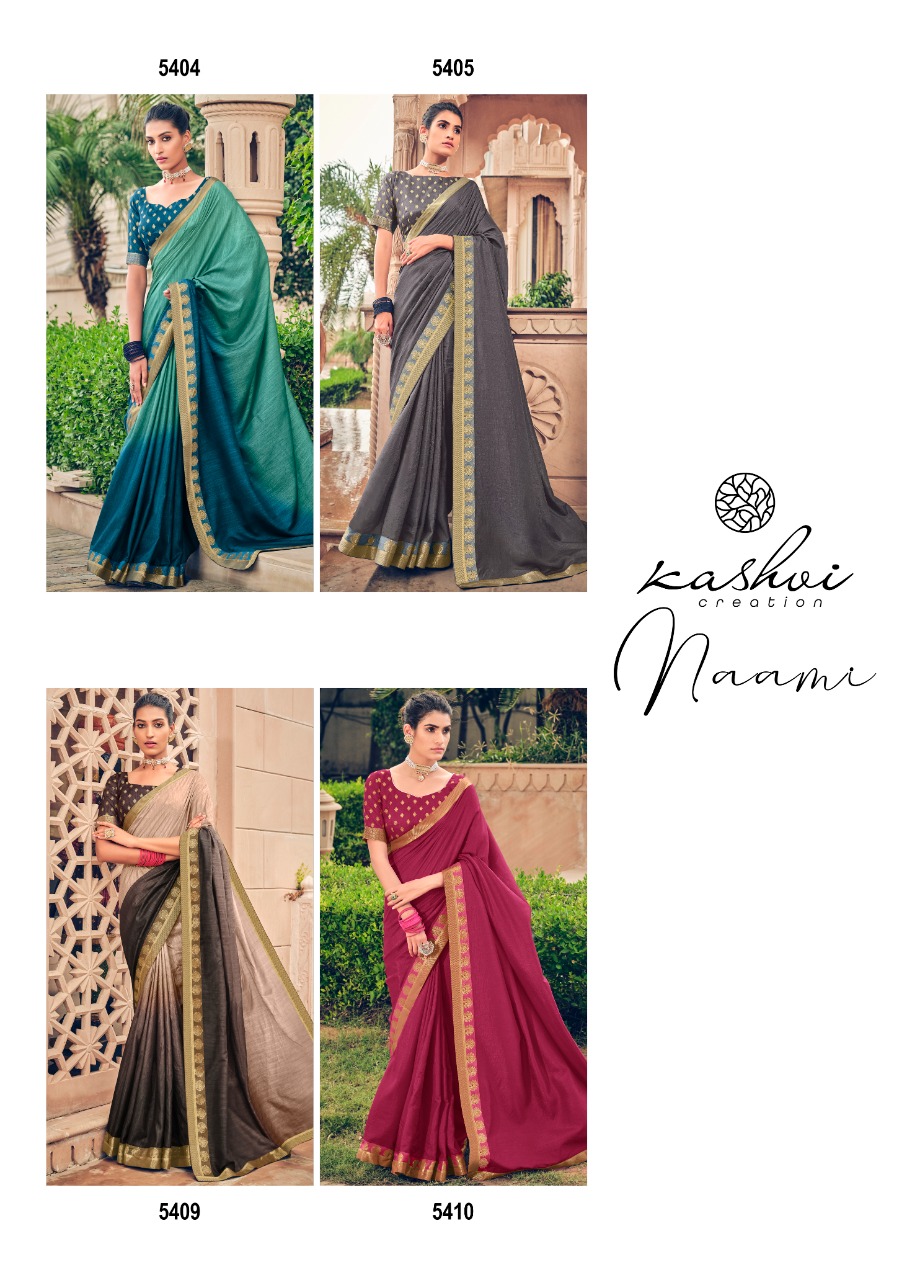 lt kashvi creation naami dola silk elegant print saree catalog