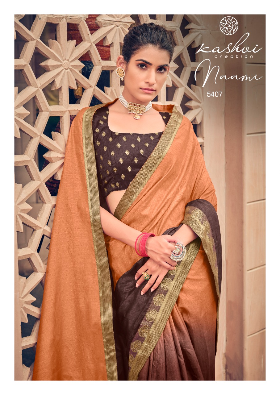 lt kashvi creation naami dola silk elegant print saree catalog