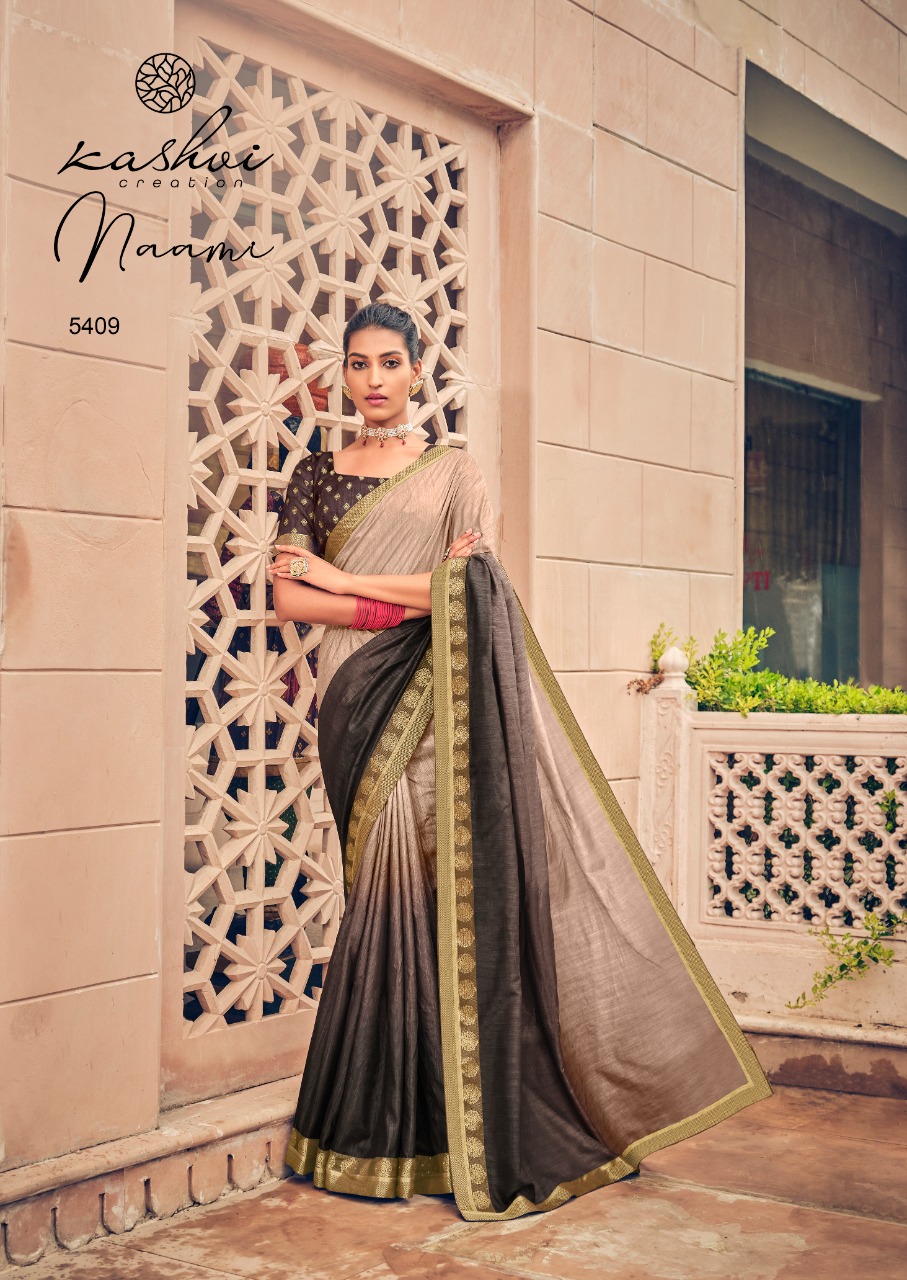 lt kashvi creation naami dola silk elegant print saree catalog