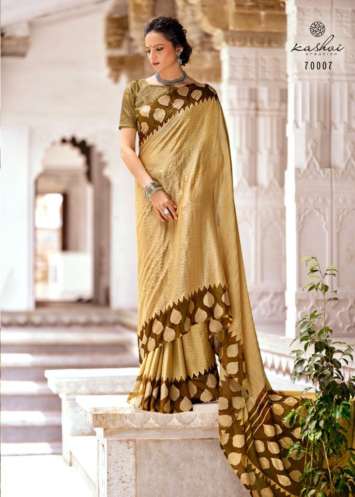 lt kashvi creation kalakriti shiffon exclusive print saree catalog