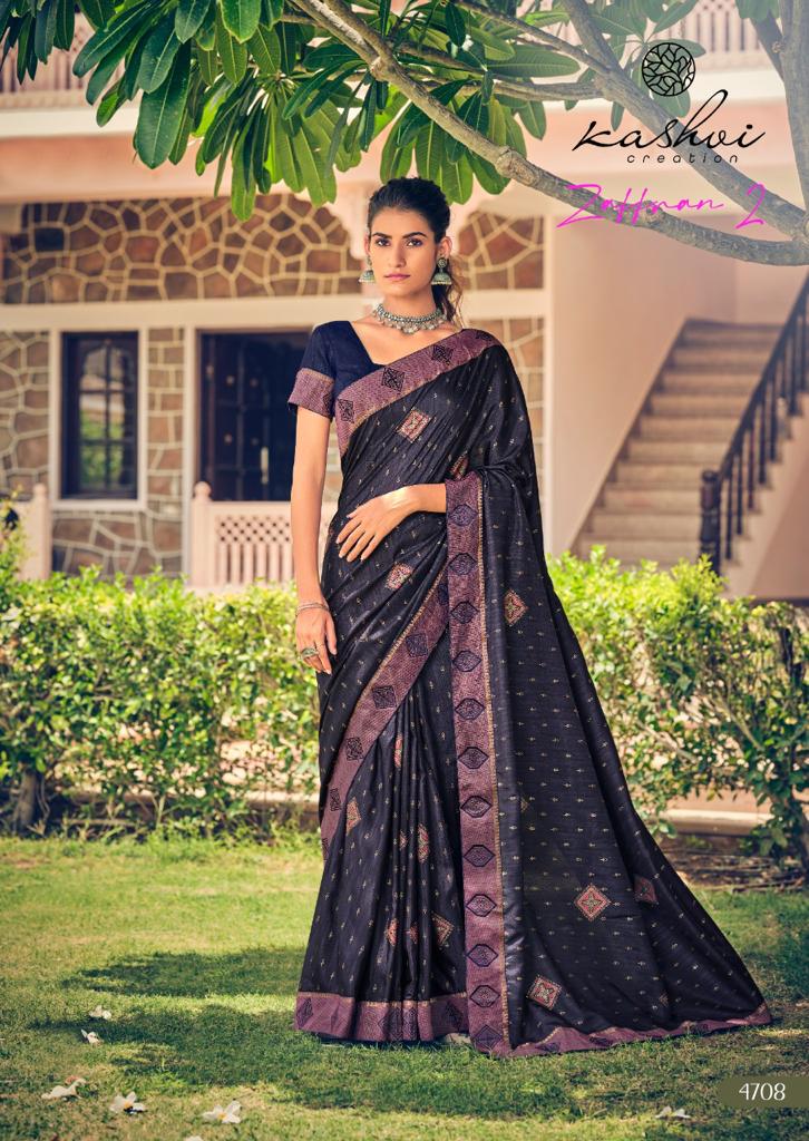 lt kashvi creation zaffran 2 vichitra beautiful print saree catalog