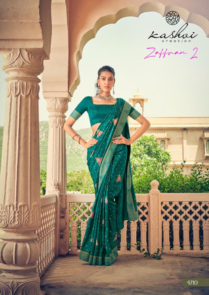 lt kashvi creation zaffran 2 vichitra beautiful print saree catalog