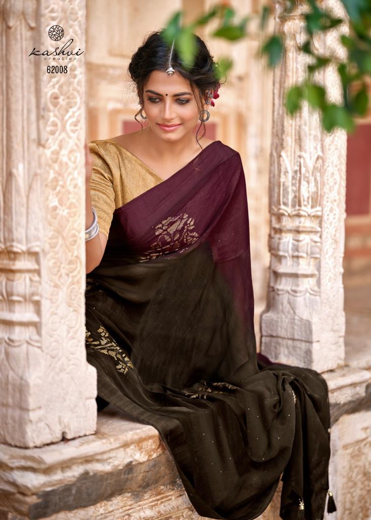 lt kashvi creation sakambari shiffon exclusive look saree catalog