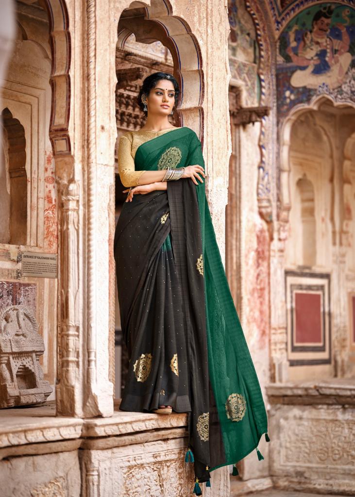 lt kashvi creation sakambari shiffon exclusive look saree catalog