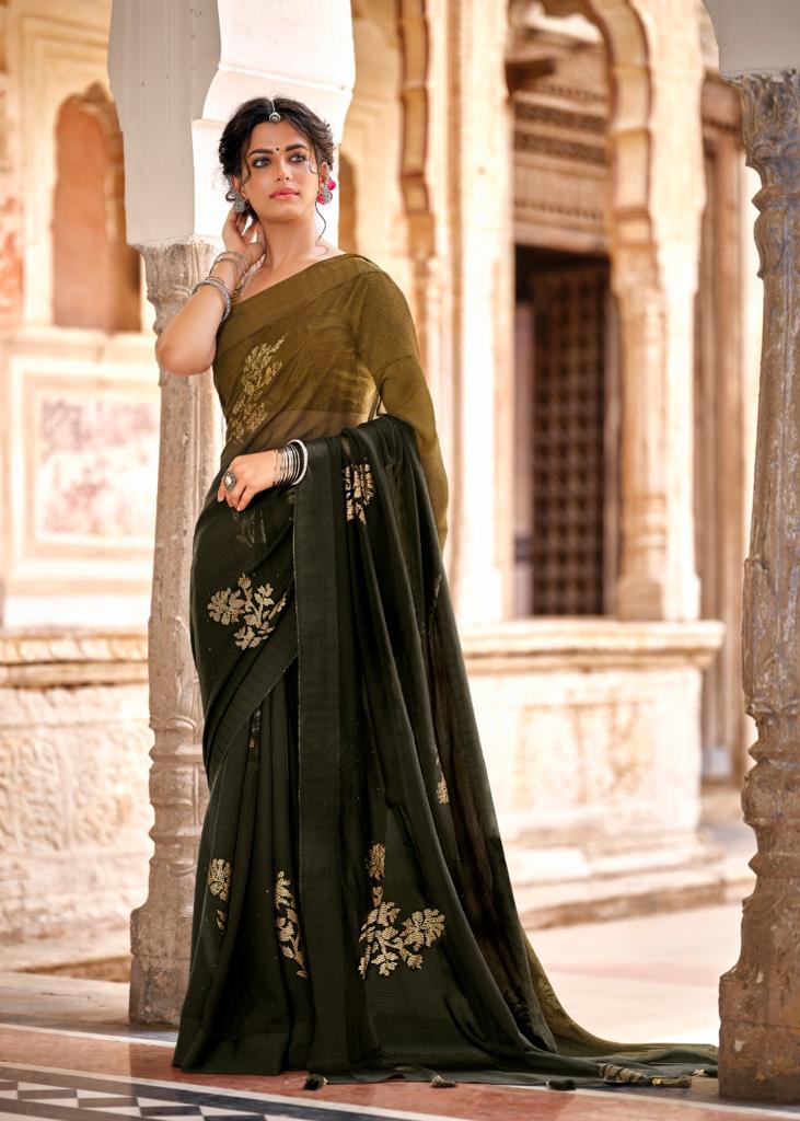 lt kashvi creation sakambari shiffon exclusive look saree catalog