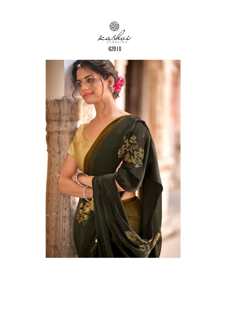 lt kashvi creation sakambari shiffon exclusive look saree catalog