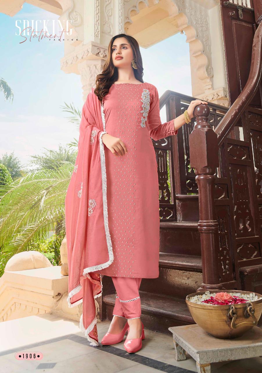 anju fabrics ghunghat vol 1 pure viscose regal look kurti bottom with dupatta catalog