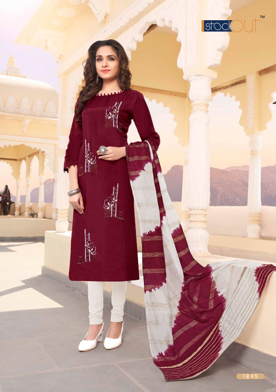 anju fabrics sundari vol 1 maslin  elegant kurti with dupatta catalog