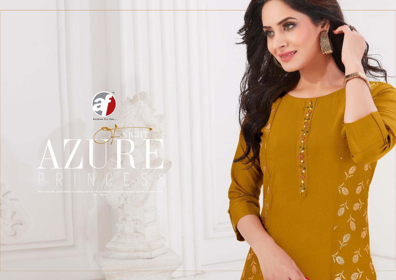 anju fabrics zoya vol 4 silk regal look kurti with plazo catalog