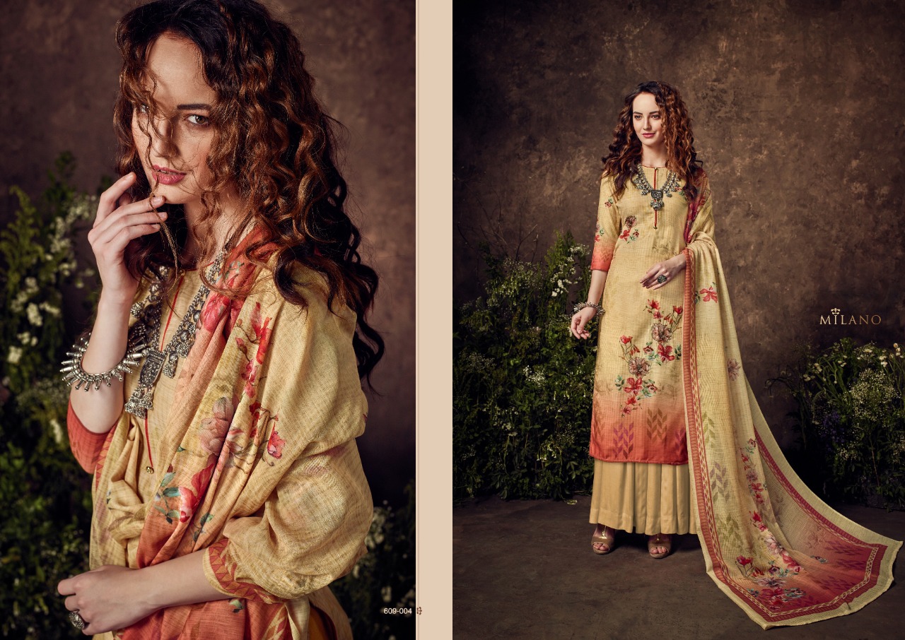 beliza desianer studio milano cotton astonishing look digital print salwar suit catalog