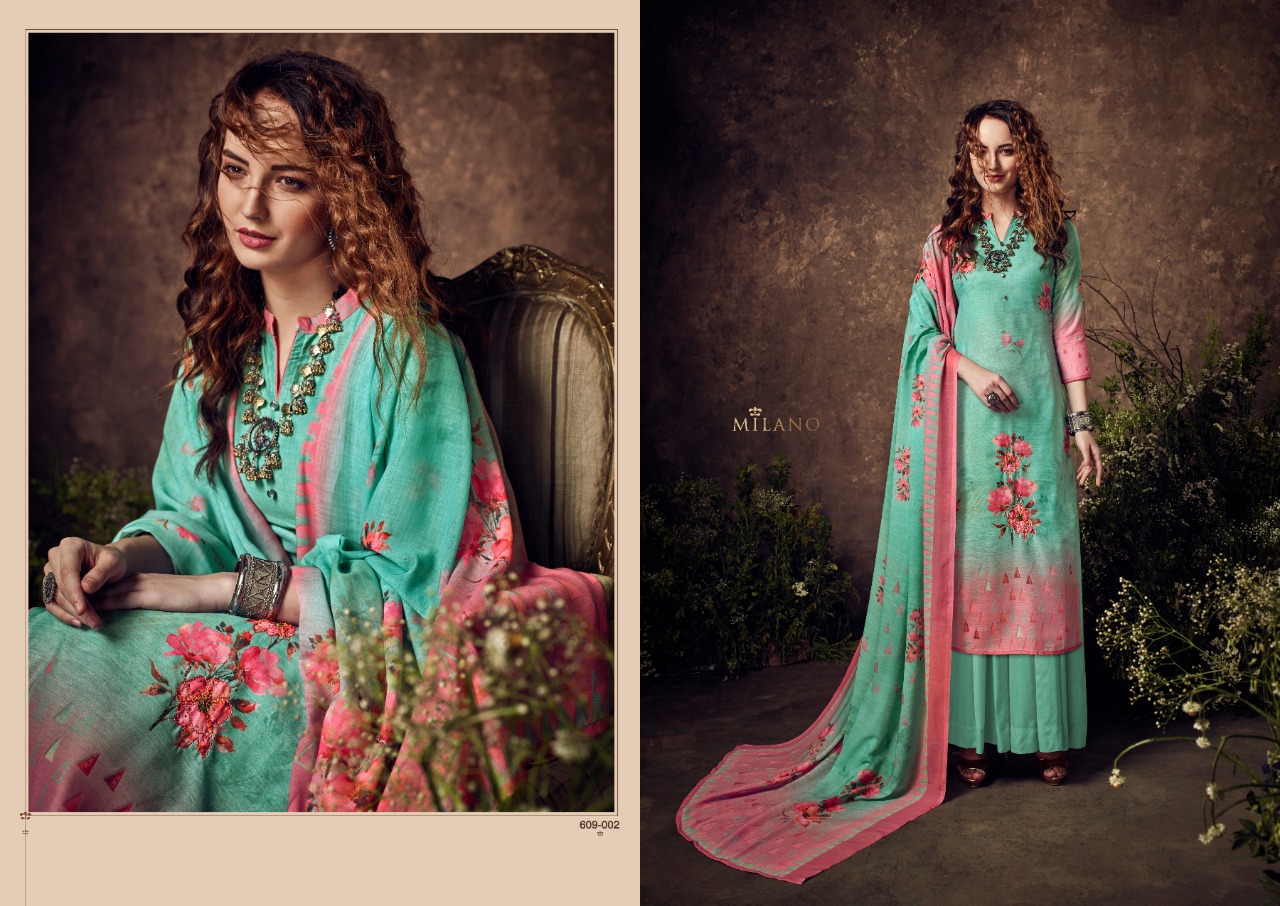 beliza desianer studio milano cotton astonishing look digital print salwar suit catalog