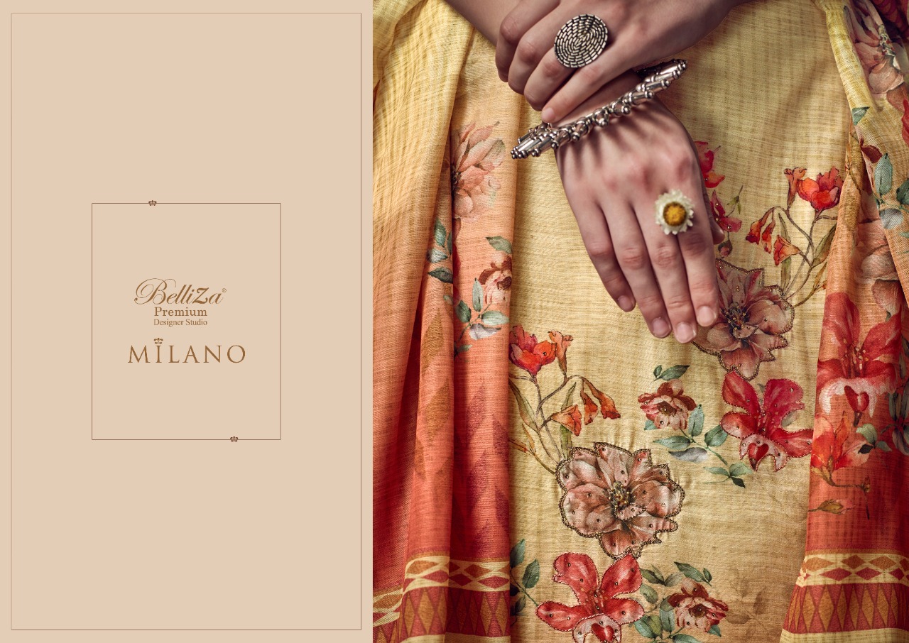 beliza desianer studio milano cotton astonishing look digital print salwar suit catalog