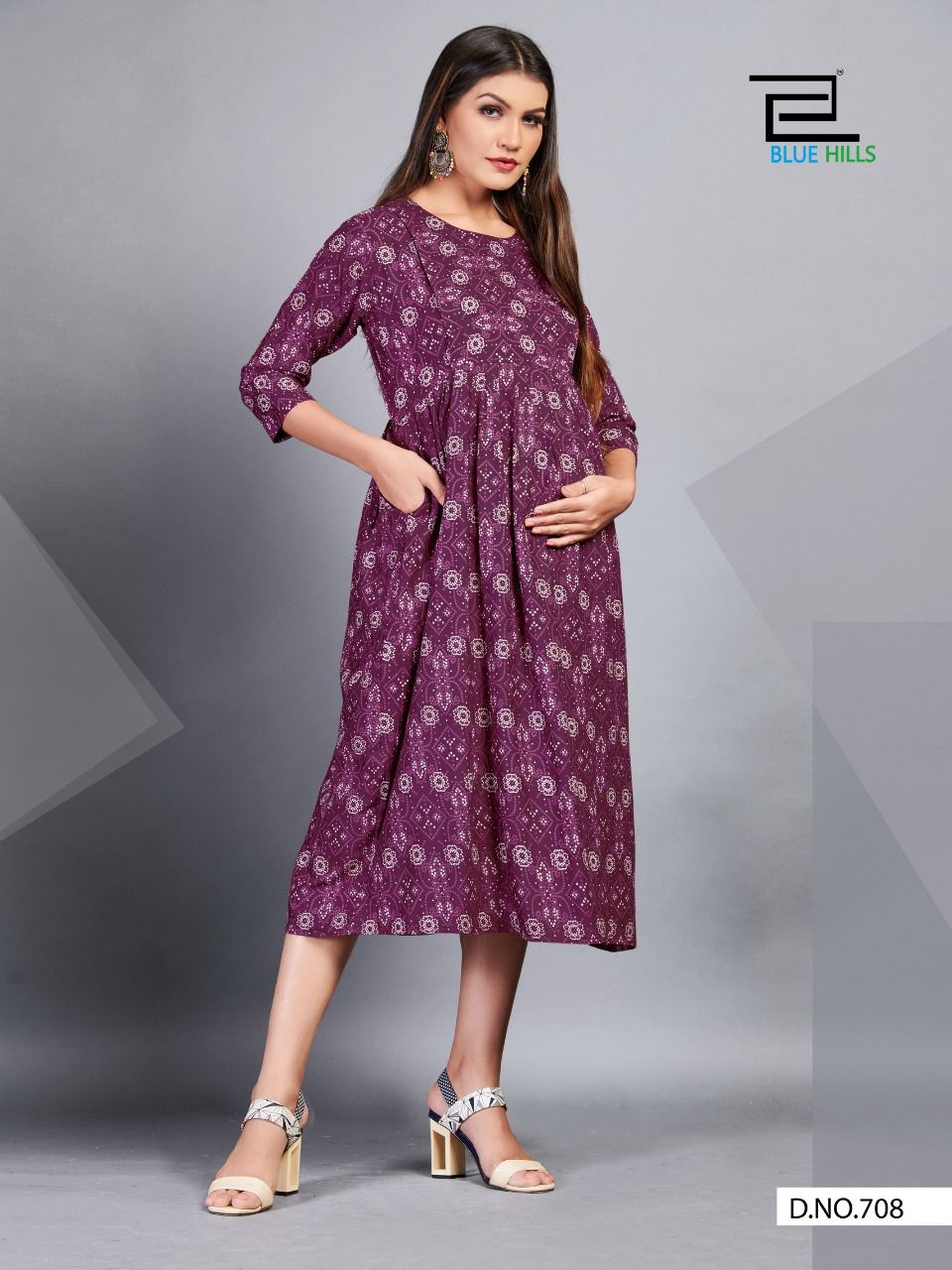 blue hills good news vol 8 rayon exclusive print kurti catalog