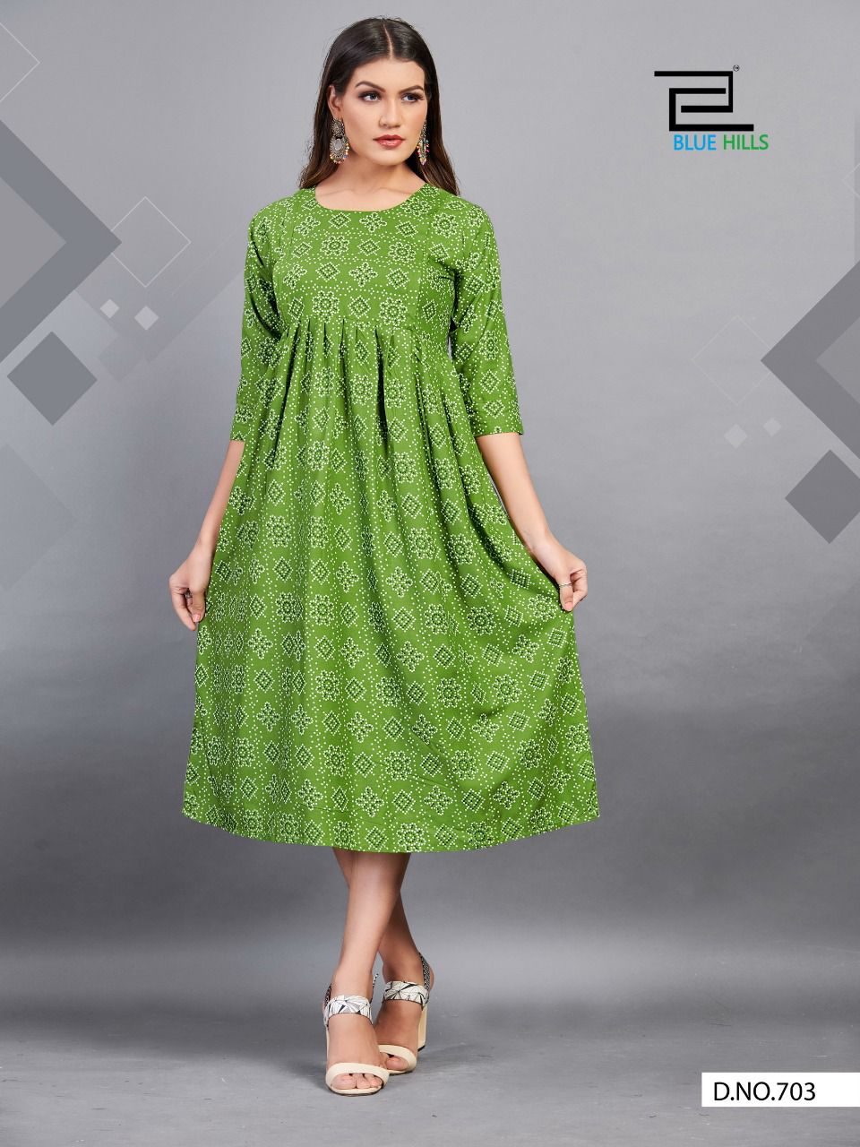 blue hills good news vol 8 rayon exclusive print kurti catalog