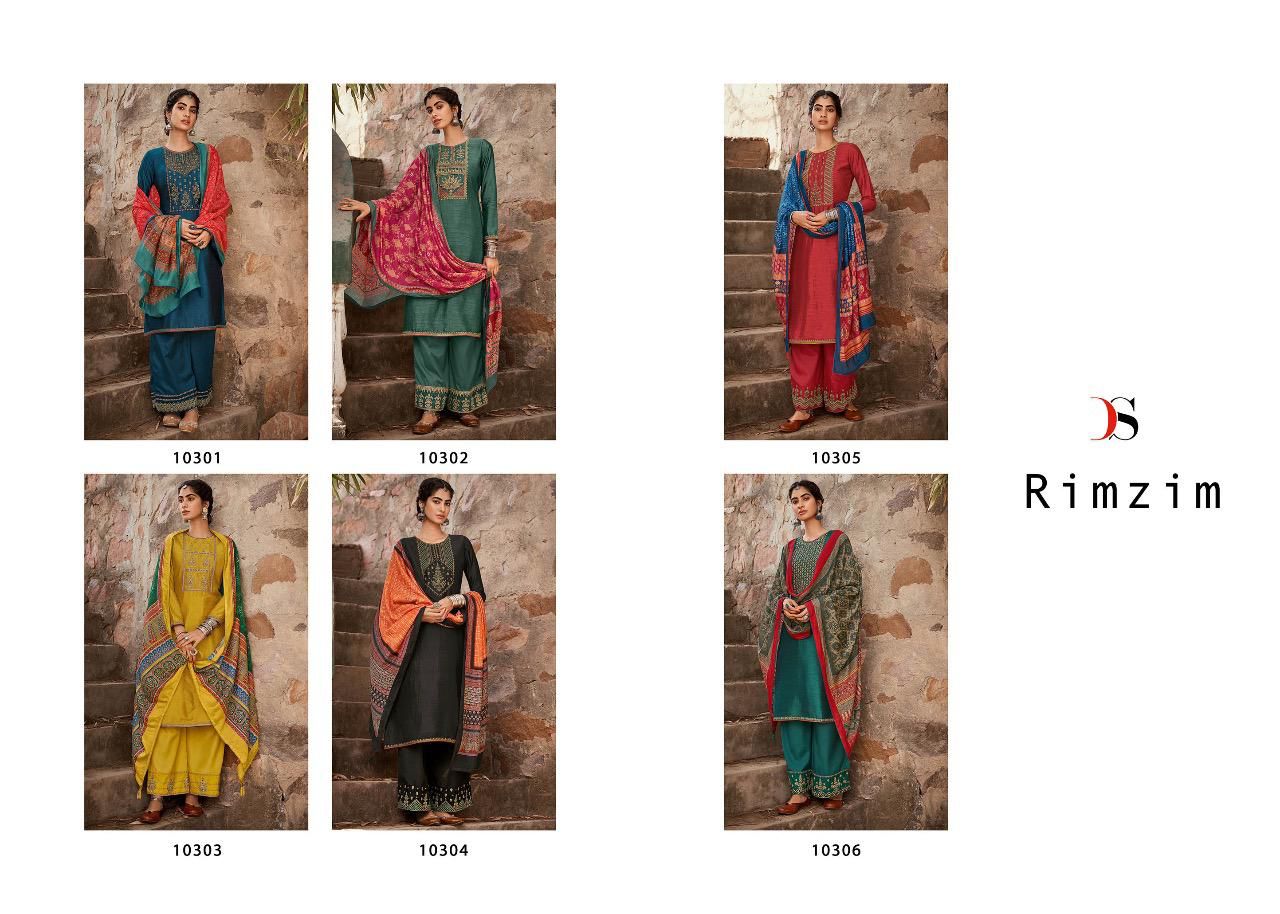 deepsy suit rimzim silk gorgeous look salwar suit catalog