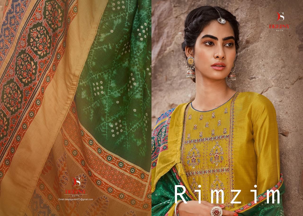 deepsy suit rimzim silk gorgeous look salwar suit catalog