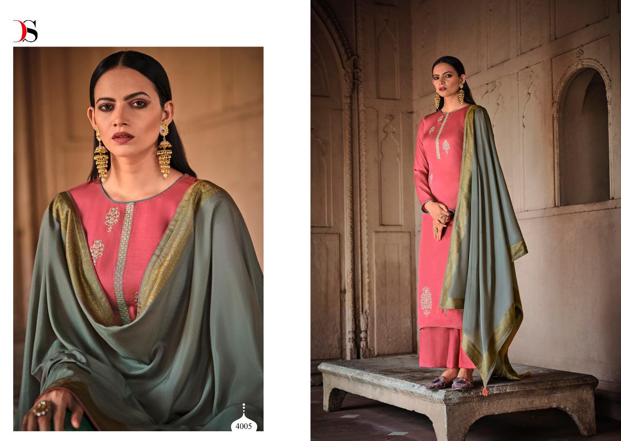 deepsy suit royal touch 4 silk decent embroidary look salwar suit catalog