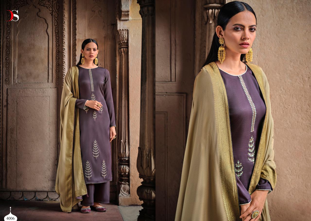 deepsy suit royal touch 4 silk decent embroidary look salwar suit catalog