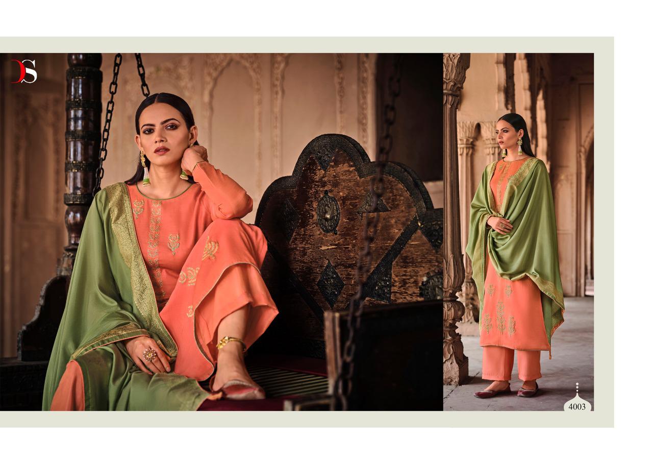 deepsy suit royal touch 4 silk decent embroidary look salwar suit catalog