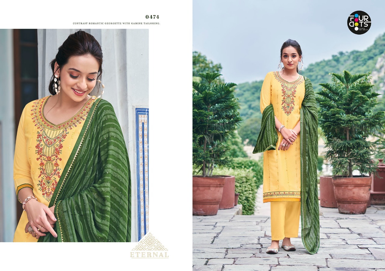 fordots baani vol 3 silk attractive slawar suit catalog