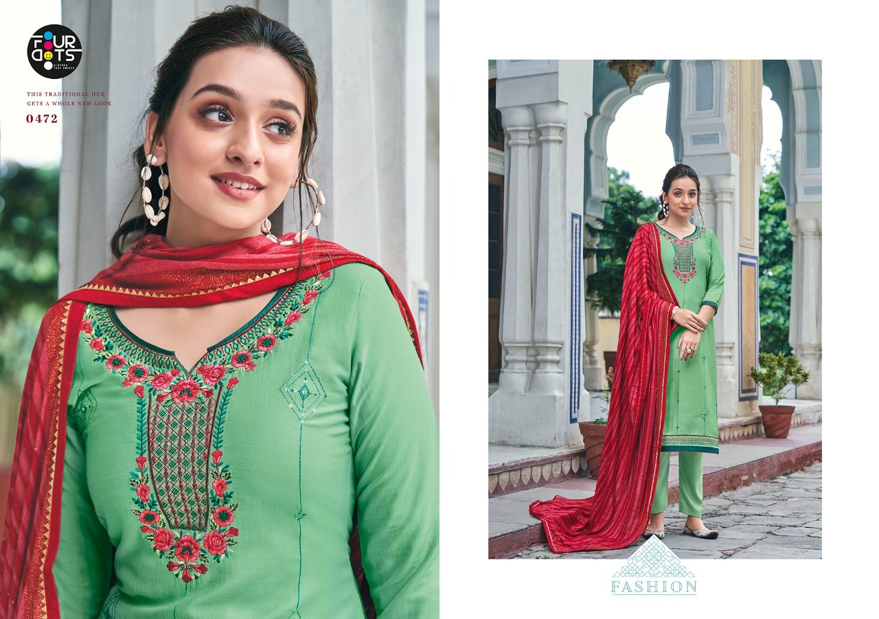 fordots baani vol 3 silk attractive slawar suit catalog