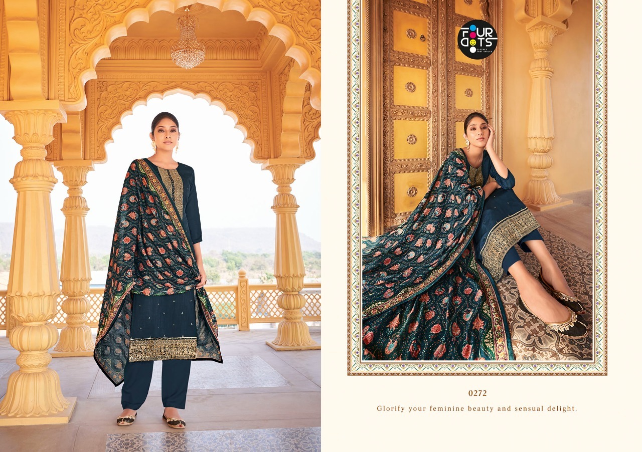 fourdots preyasi muslin innovative look salwar suit catalog