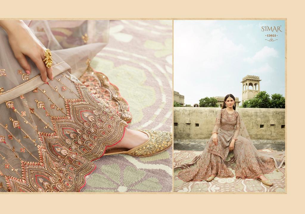 glossy Myro Amayra net gorgeous look lehngha catalog