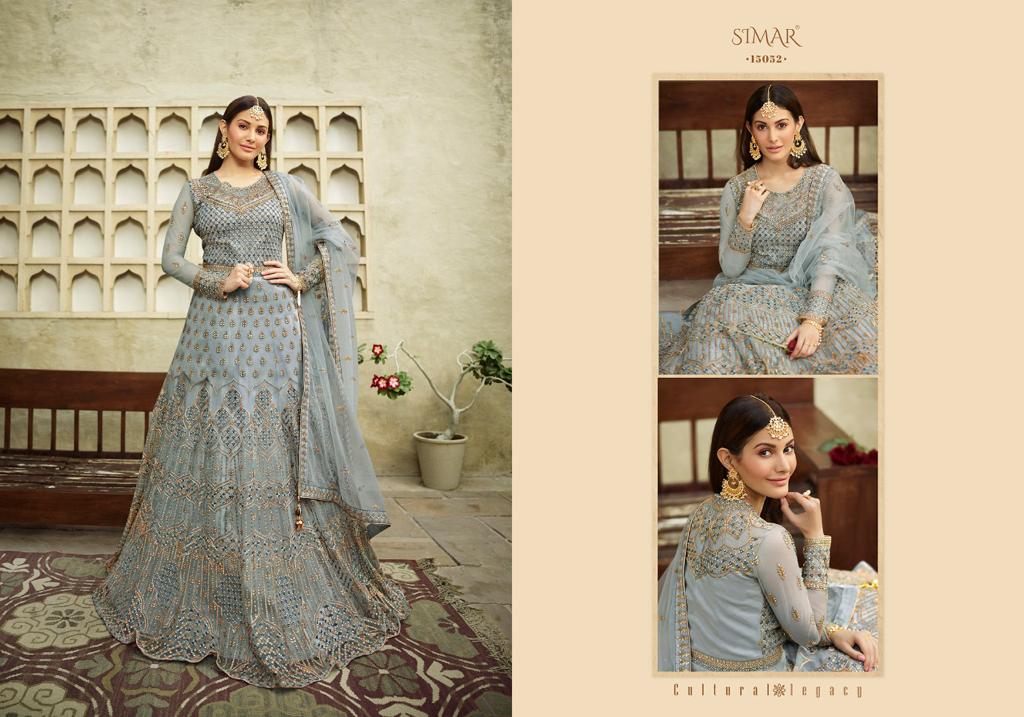 glossy Myro Amayra net gorgeous look lehngha catalog